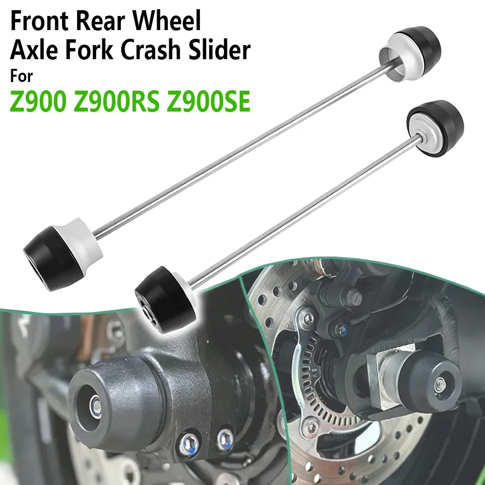 

НОВЫЕ аксессуары для мотоциклов Z900/SE/RS 2025: передние и задние защитные слайдеры для оси и вилки, защита колес для Z900 Z900SE Z900RS 2017-2026