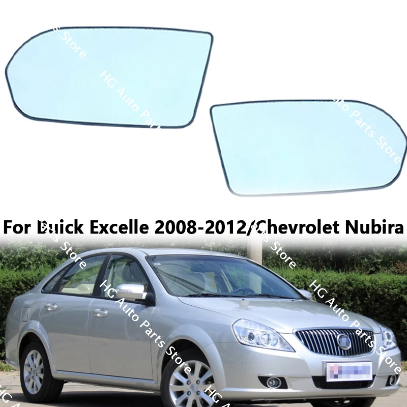 

Car Accessories For Buick Excelle 2008-2012 Chevrolet Nubira Exteriors Part Side Rearview Mirror Lenses Reflective Glass Lens