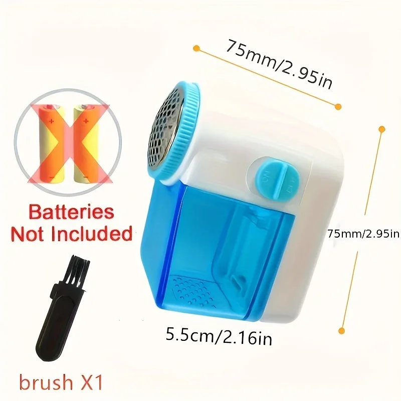 Electric Lint Remover - Battery Powered Hairball Trimmer for Clothes and Furniture - Easily Removes Lint and Hairballs image 3