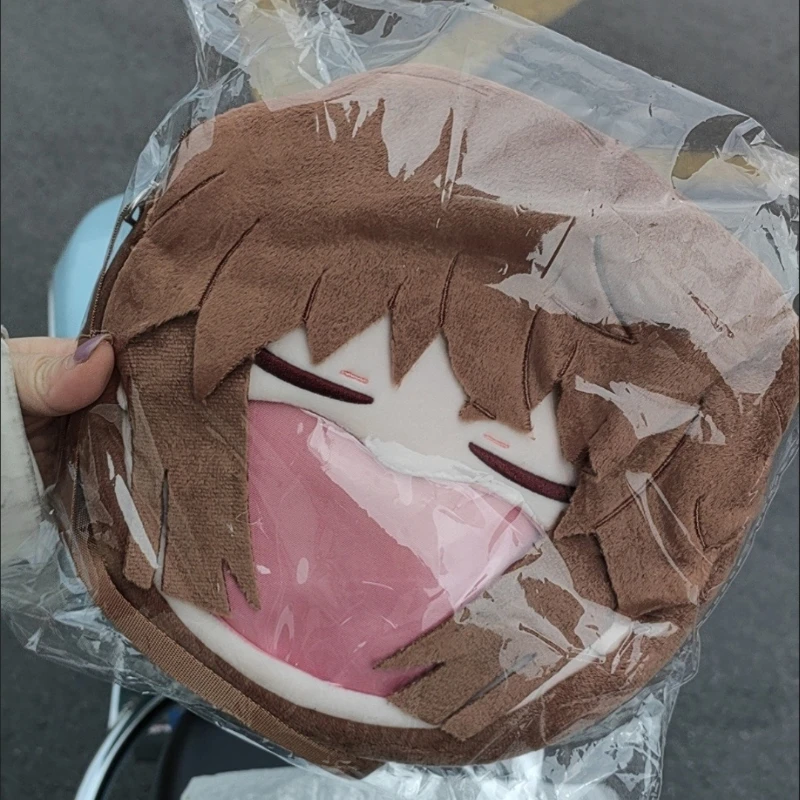 الجملة أنيمي دور فتاة أنيتا هايلي Kawaii تأثيري على ظهره Itabag لوليتا المرأة DIY مضحك الوجه شفافة حقيبة كتف هدية