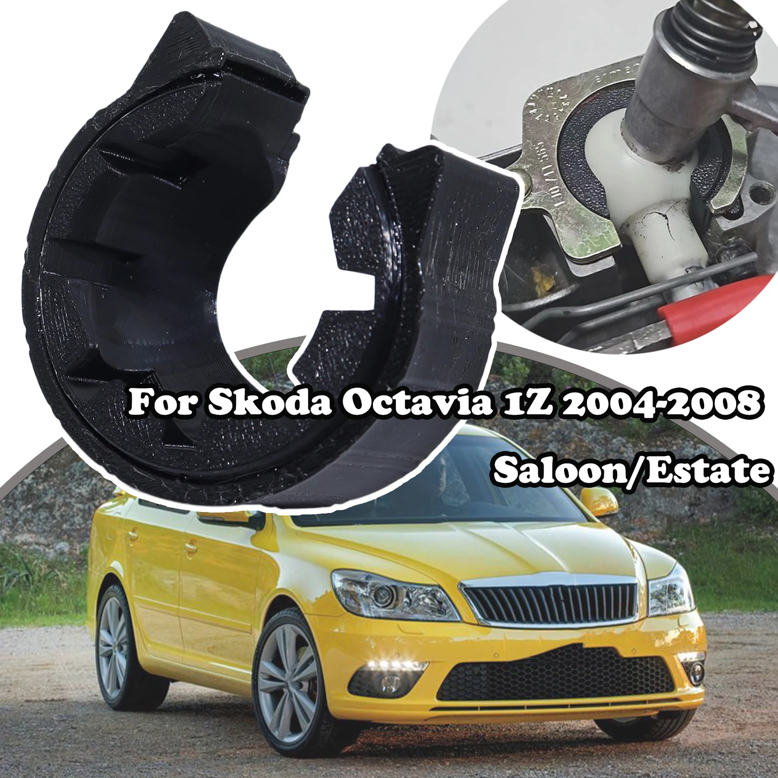 

Корпус подшипника переключения передач для Skoda Octavia 1Z 2004-2008, рычаг переключения передач, амортизирующая втулка, шарик изолятора ручной коробки передач