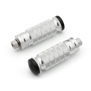 Pedais de alumínio CNC apoio para os pés, Peg para Kawasaki Z400, Z750, Z800, Z900, Z1000, Ninja 250, 300, ZX6R, ZX9R, ZX636 8 principais vendas acelerador z750 - №6