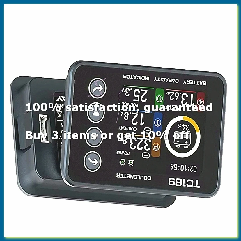 tc169-high-coulombmeter-dc6-60v-lithium-battery-capacity-tester-indicator-color-screen-power-meter-ammeter-ankl