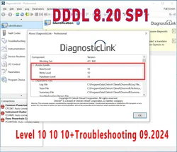 2024 Detroit Diesel Diagnostic Link Professional Level 10 10 10[DDDL 8.20 SP1]+Troubleshooting 09.2024