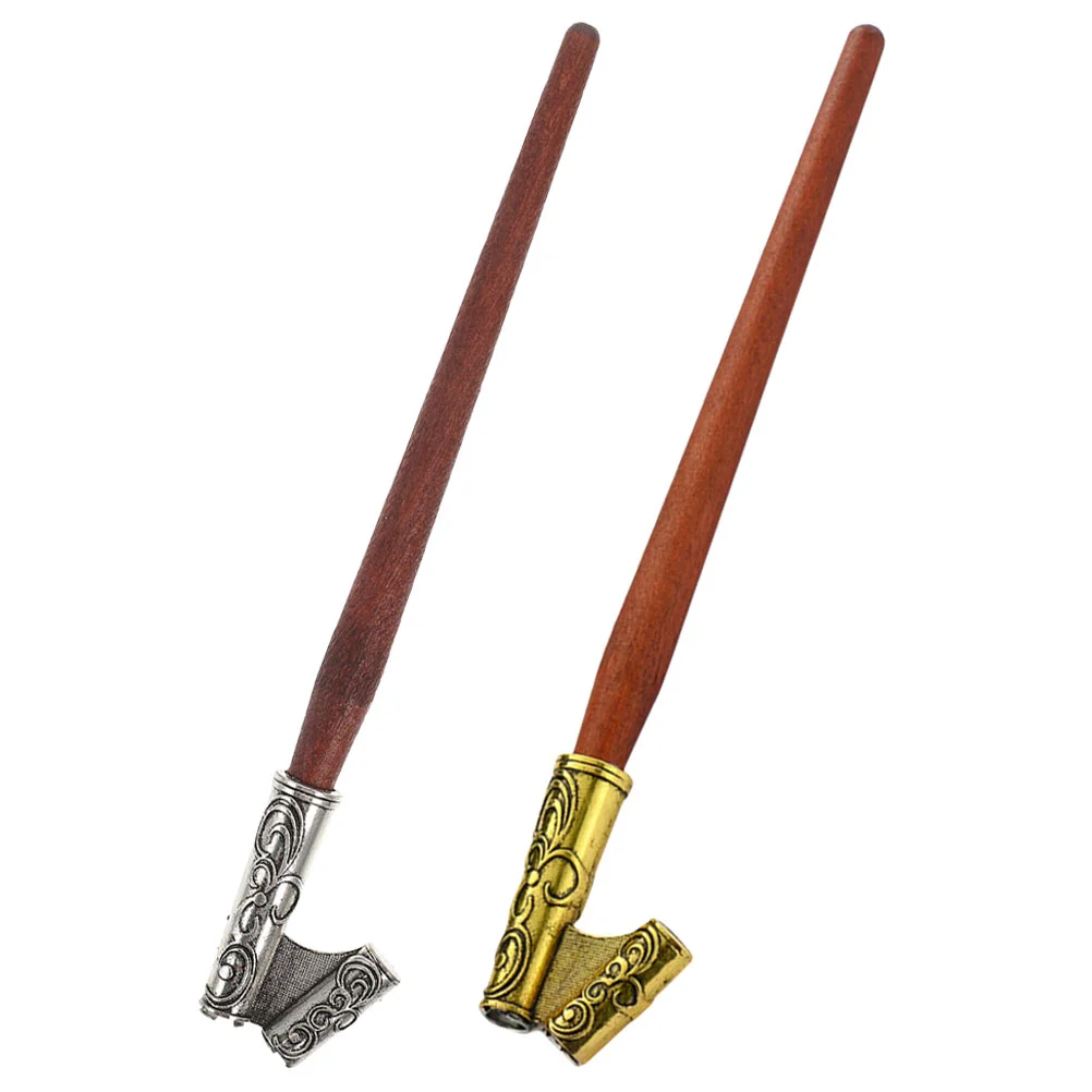 2 Pcs Dip Pen Holder Calligraphy for Supplies Student Stationery Oblique Holders