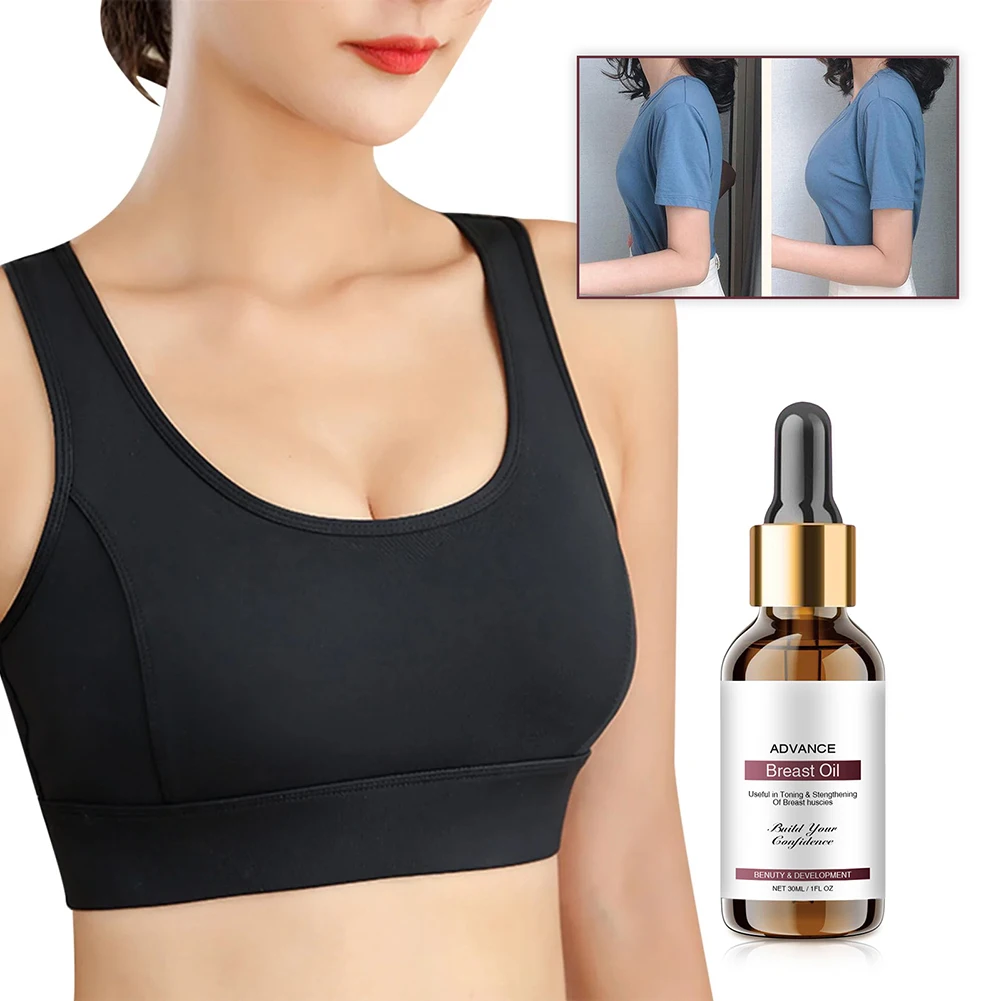 

30ml Bust Lift Oil Naturally Lifted Fuller Bust Natural Chest Care Chest Lifting Firming Massage Oil,Professional Chest Care Oil