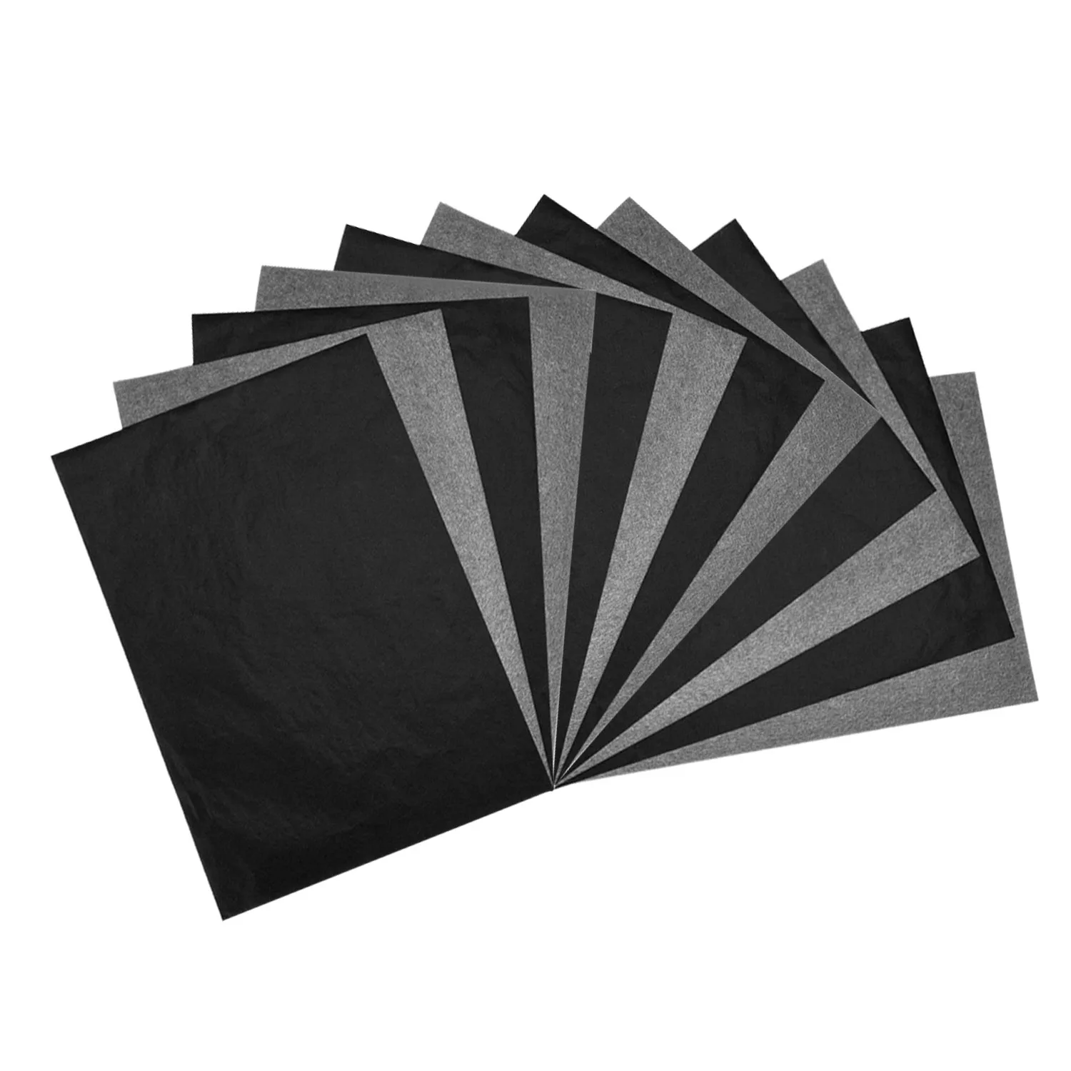 100 Blatt wiederverwendbares Carbon-Transferpapier im A4-Format für Büro, Schule, Zuhause, Leinwand, Holz, Glas, Metall, Keramik