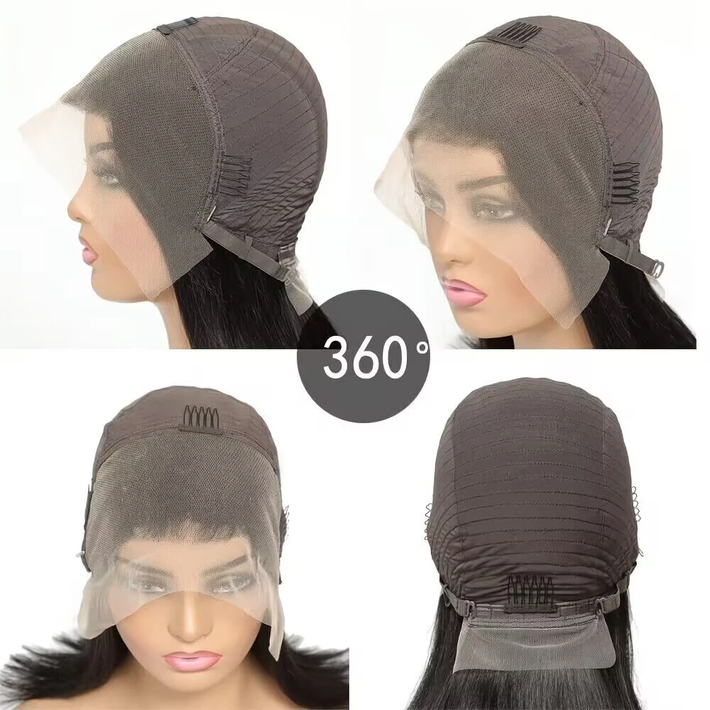 شعر مستعار قصير مجعد مموج بقص عابث بدانتيل أمامي 13 × 4 شعر بشري دانتيل شفاف للمظهر الطبيعي والارتداء اليومي #6