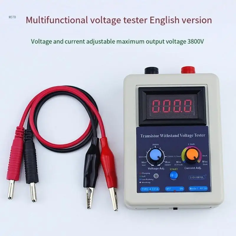 Precised IGBT/MOS/MOVs Testing Tool Set 0-3800V Withstand Tester with Matching Test Line for Electrical Dropship