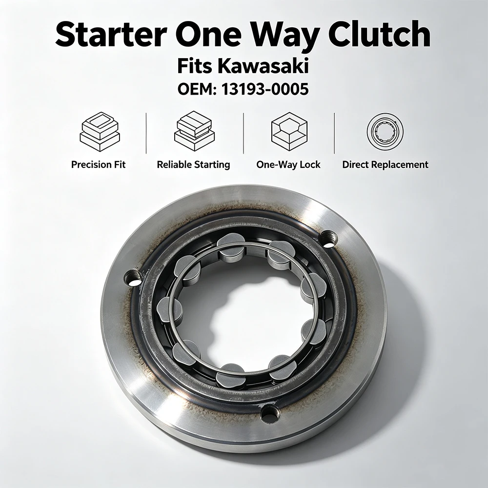 13193-0005 starter one way clutch For Kawasaki KLX140 KLX140L 2008-2023  KLX140G 2017-2023 KLX125S KLX140S KLX150S 2008-2019