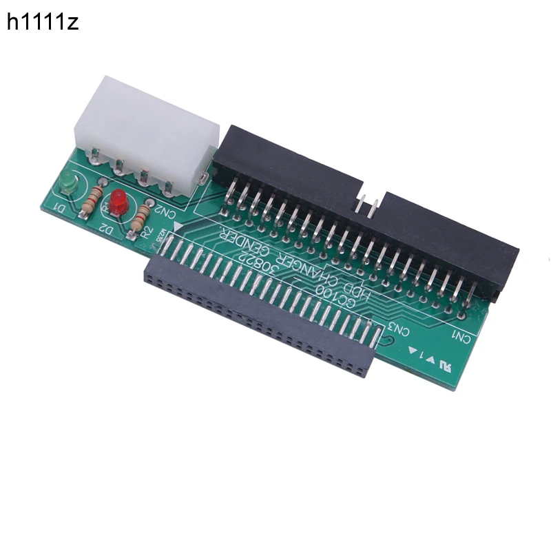 كمبيوتر محمول 44Pin 2.5 "IDE إلى 3.5" IDE 40Pin سطح المكتب الناهض مجلس HDD محول القرص الصلب محول لأجهزة الكمبيوتر المحمول سطح المكتب والكمبيوتر