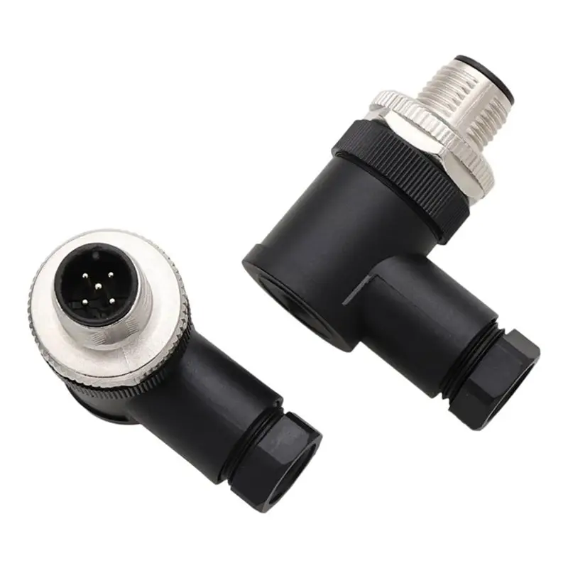 B03C-Waterproof For 5Pin For Industrial Use Sensor Connector Set-10PCS 5P L Male(PG7) Male Plug