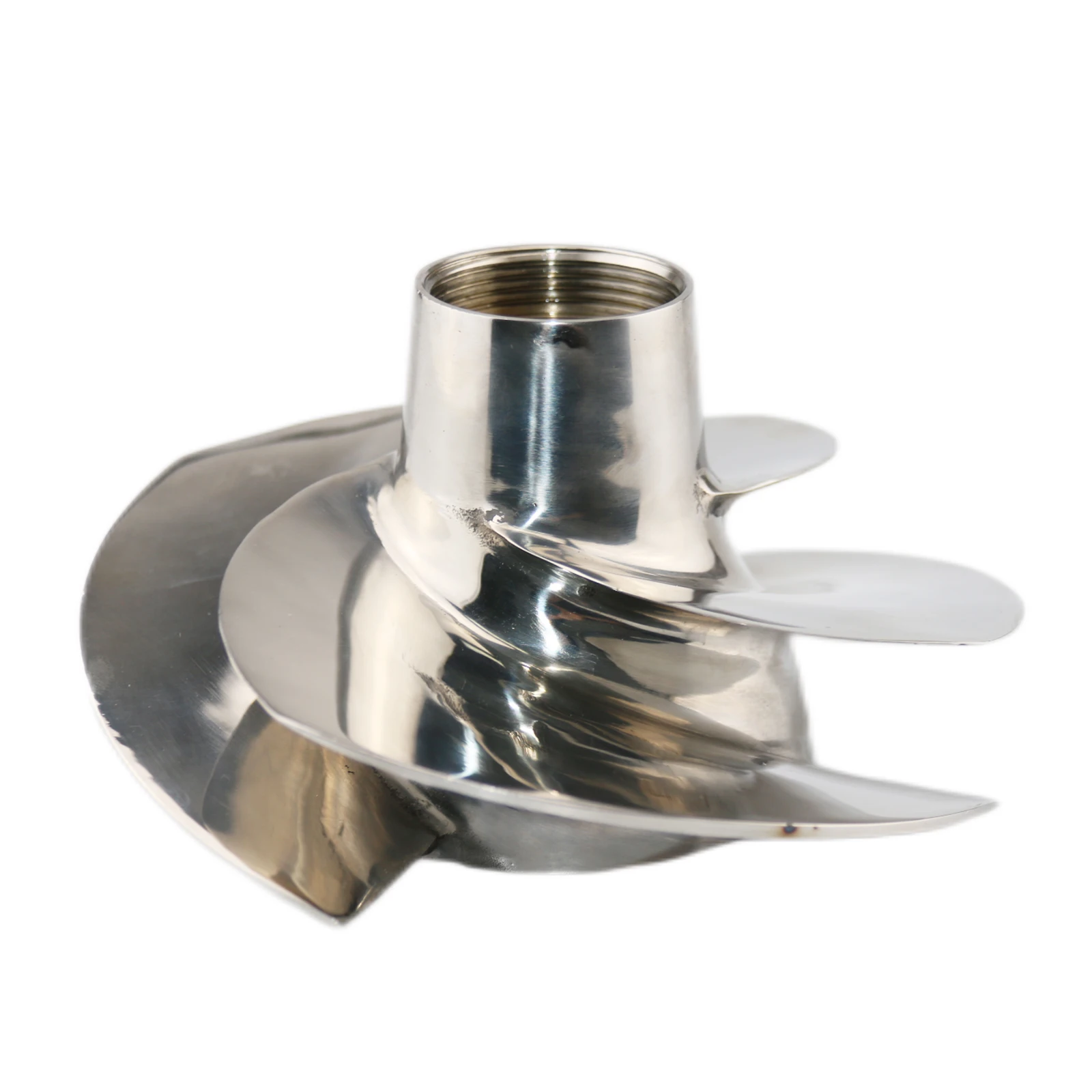 Boatman 150MM Jet Ski Impeller OEM: 267000919 Fit Sea-Doo Jet-Ski GTI 90/GTS 90, Jet-Ski Propeller 4- Blades Polished ，2017-New