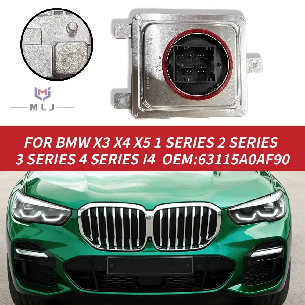 

Новый балласт для светодиодных фар OE6315A0AF90 для BMW X3 X4 X5 1/2/3/4 серии I4 G01 G05 G20 G29, блок управления DRL Angel Eye