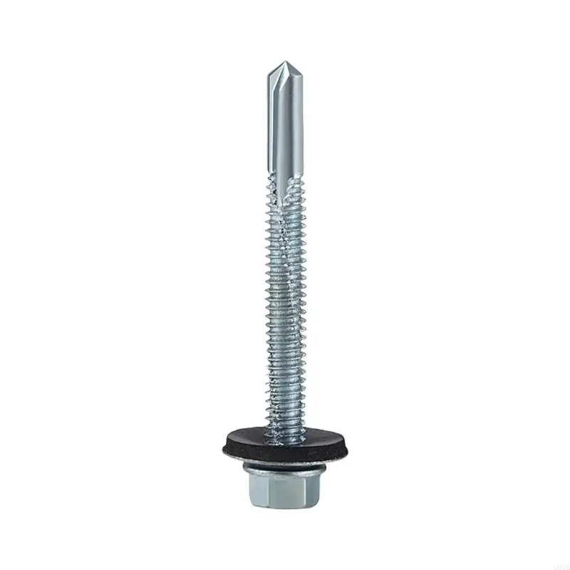 

G8TB 380Pieces Multipurpose Flange Tapping Screws Portable Accessory for Home Renovations and Repair Use Home Hardware