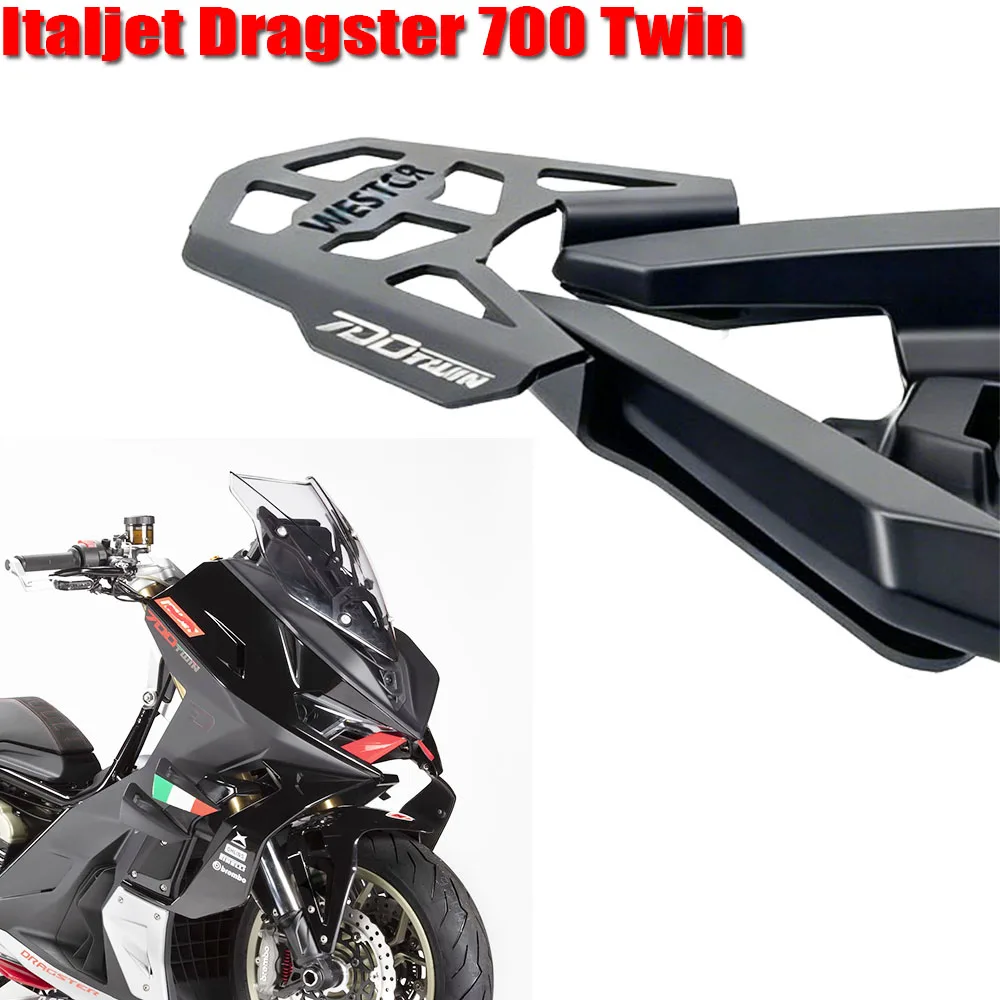 Adatto al nuovo Portapacchi Posteriore Del Modello Italjet Dragster 700 Twin; Compatibile Con Italjet Dragster