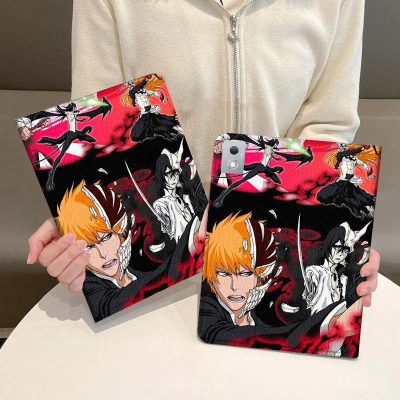 

Cartoon B-BLEACHS Art Tablet Case For Legion Xiaoxin Pad P12 Pro Y900 GT 2023 2025 12.1 12.7 14.5 inch