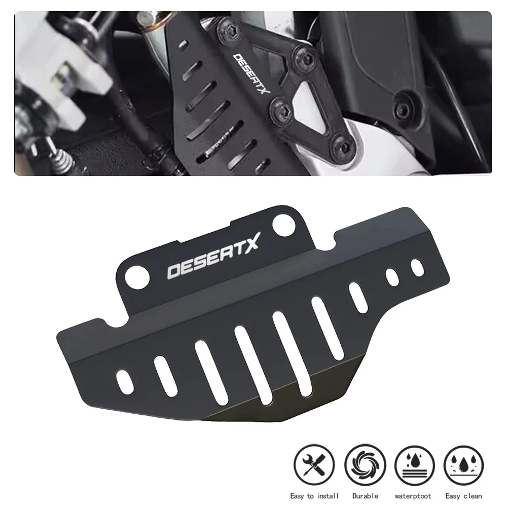 

2024 Motorcycle Accessories Desert-X Rear Protection Cover DesertX For Ducati DesertX 2022 2023 Brake Master Cylinder Guard