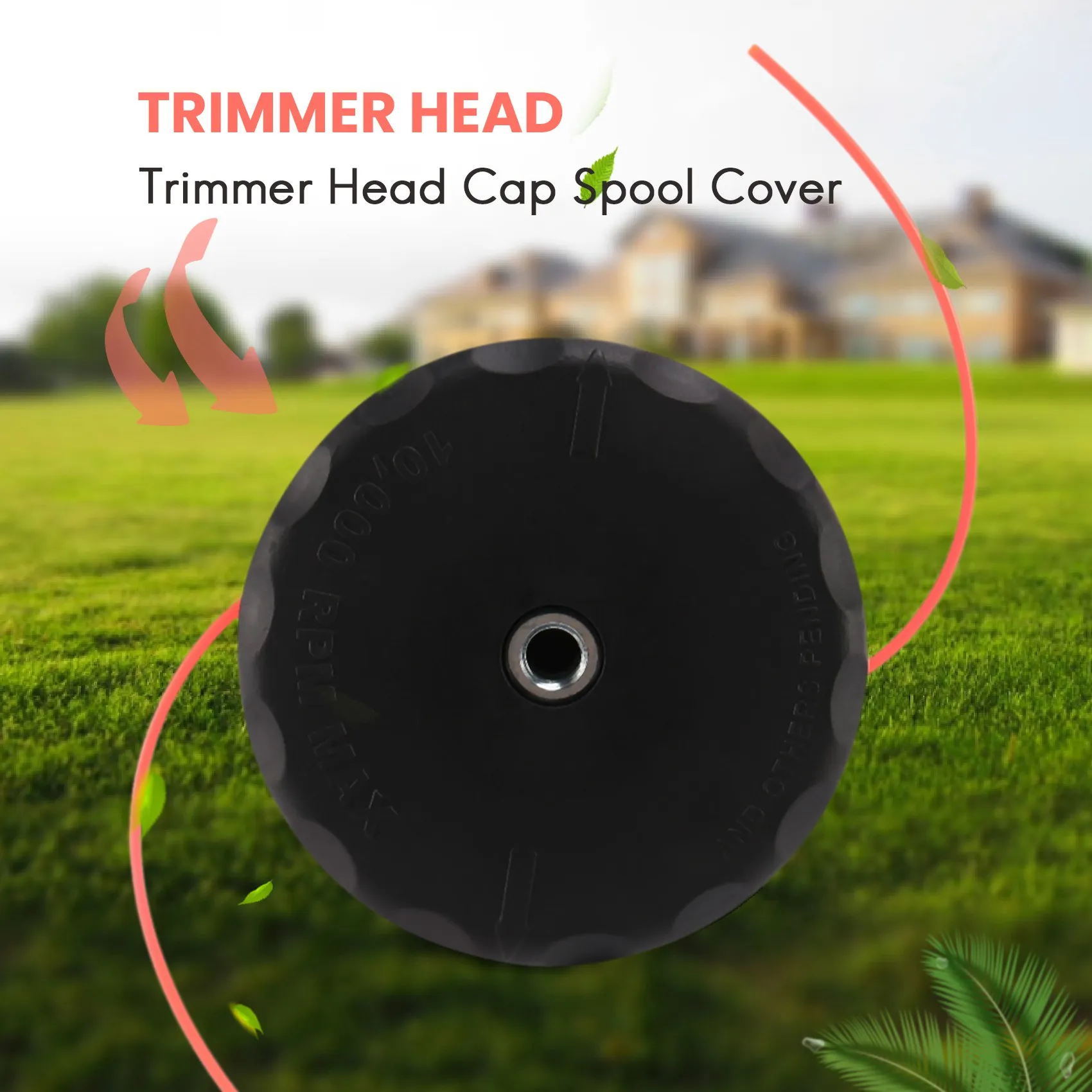 SRM 225 Trimmer Head for Echo Speed-Feed 400 Trimmer Head Cap Spool Cover and Trimmer Head Replace SRM210