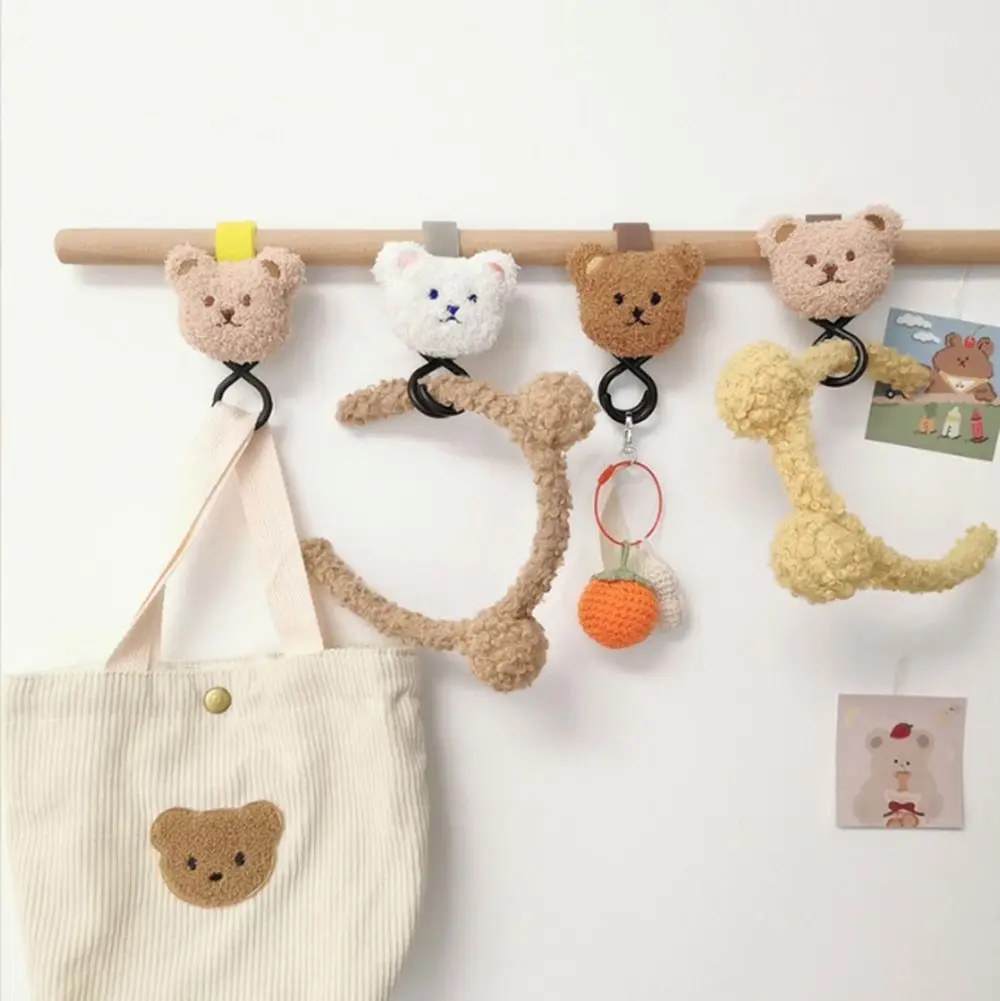 

Hanging Hook Storage Hook Outdoor Traveling Hanging Shopping Hook Clip Pram Hook Stroller Accessories Bear Baby Stroller Hook