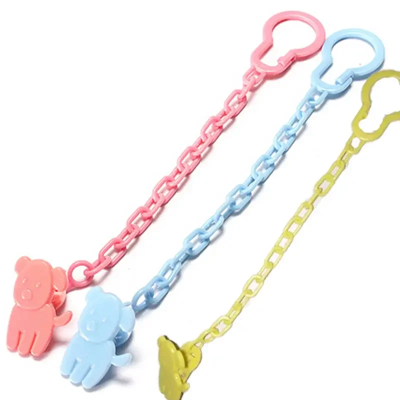 Anti-drop chain plastic pacifier chain baby silicone comfort