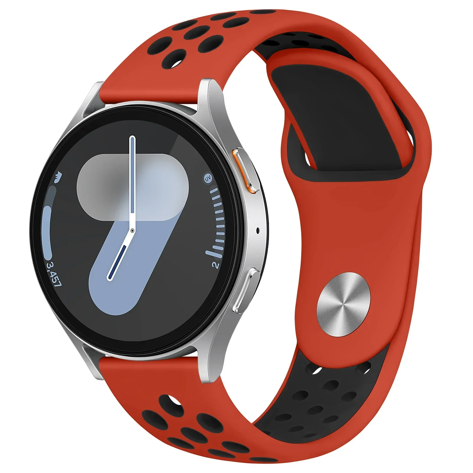 20mm For Samsung Galaxy watch 7/6/5 Pro/4/4 Classic 46mm 40mm/44 22mm Silicone Sport bracelet huawei watch gt 5/5 pro 46mm Strap image 2