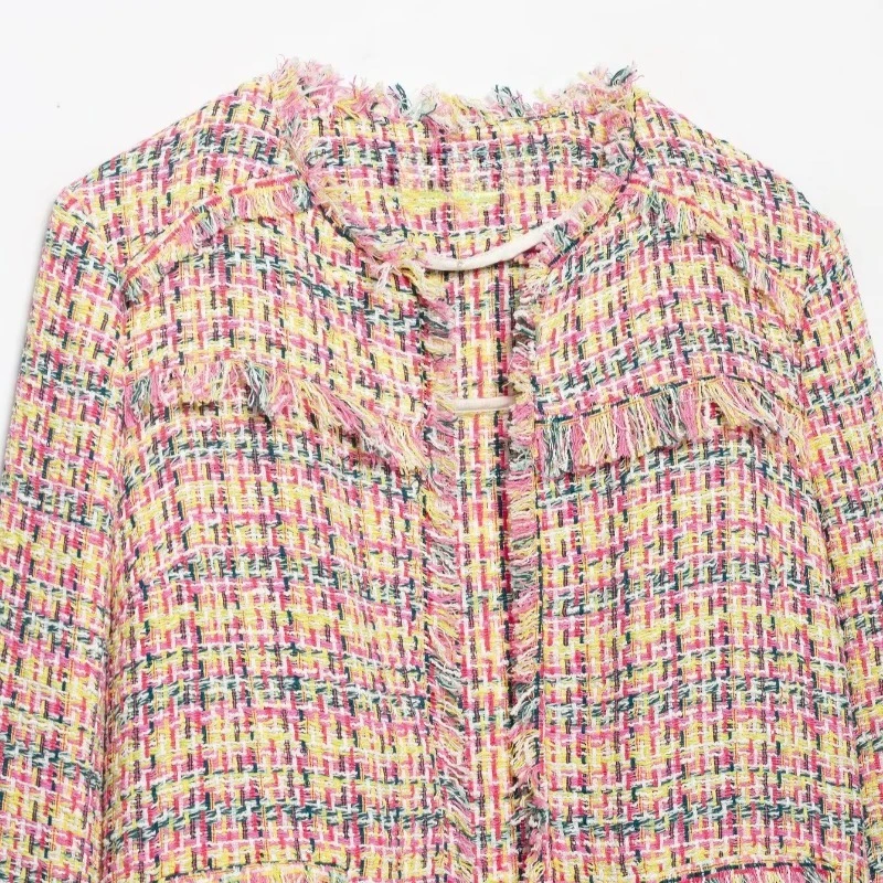 Women's Wear, Fashion Versatile Temperament Fringed Construction Blazer