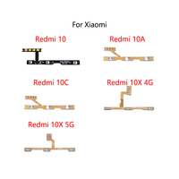Power Button Switch Volume Mute Button On / Off Flex Cable For Xiaomi Redmi 10 10A 10C 10X 4G 5G