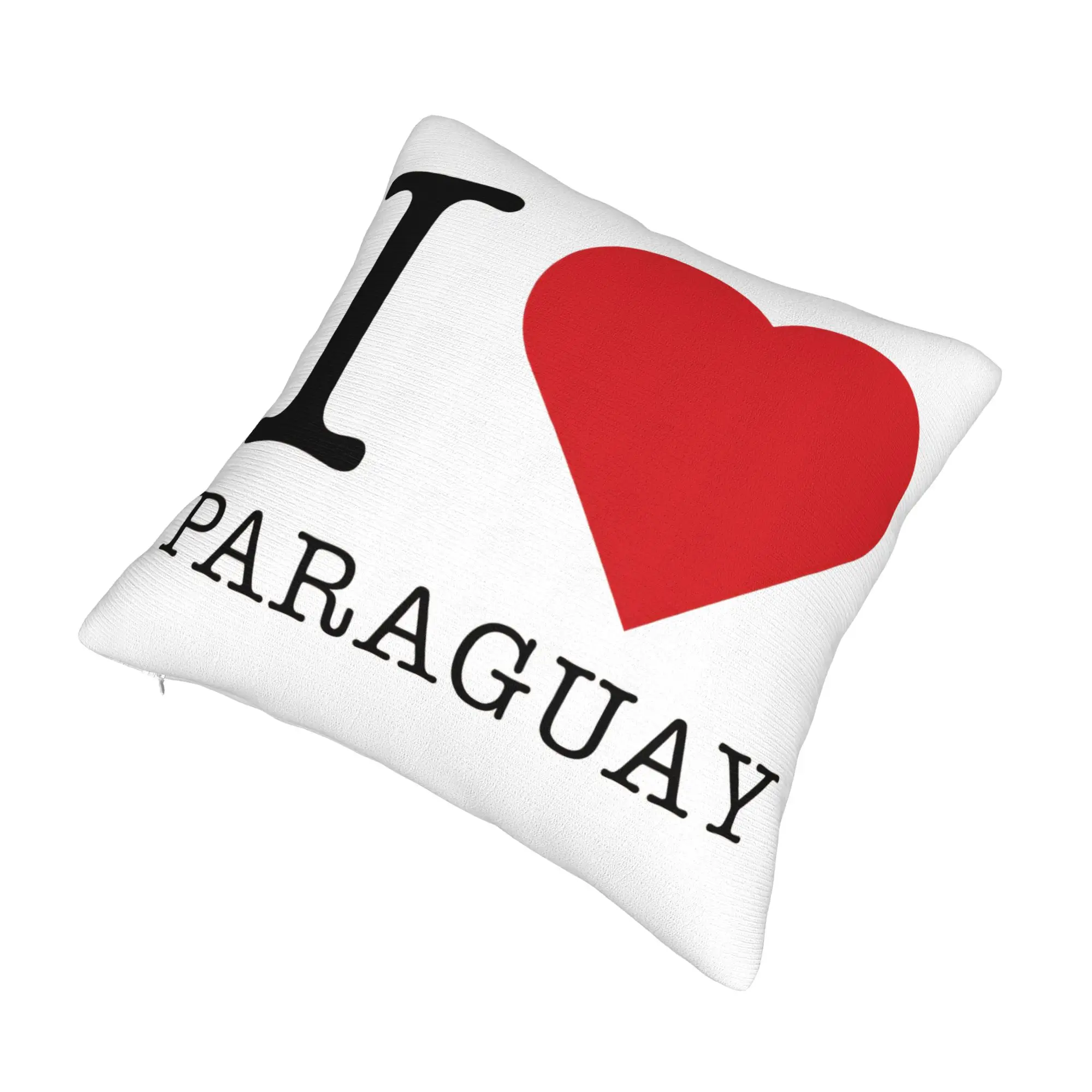 Paraguay Flag Pillow Covers Merch Printed Cushion Cover Decoration  Pillow Case Cover Bed Multi Size