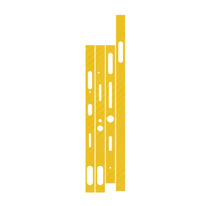 ثلاثية الأبعاد ألياف الكربون الهاتف الجانب ملصق الإطار فيلم ل النوبة الأحمر ماجيك 9 برو 9 برو زائد ماتي حافة حامي الجلد التفاف #5