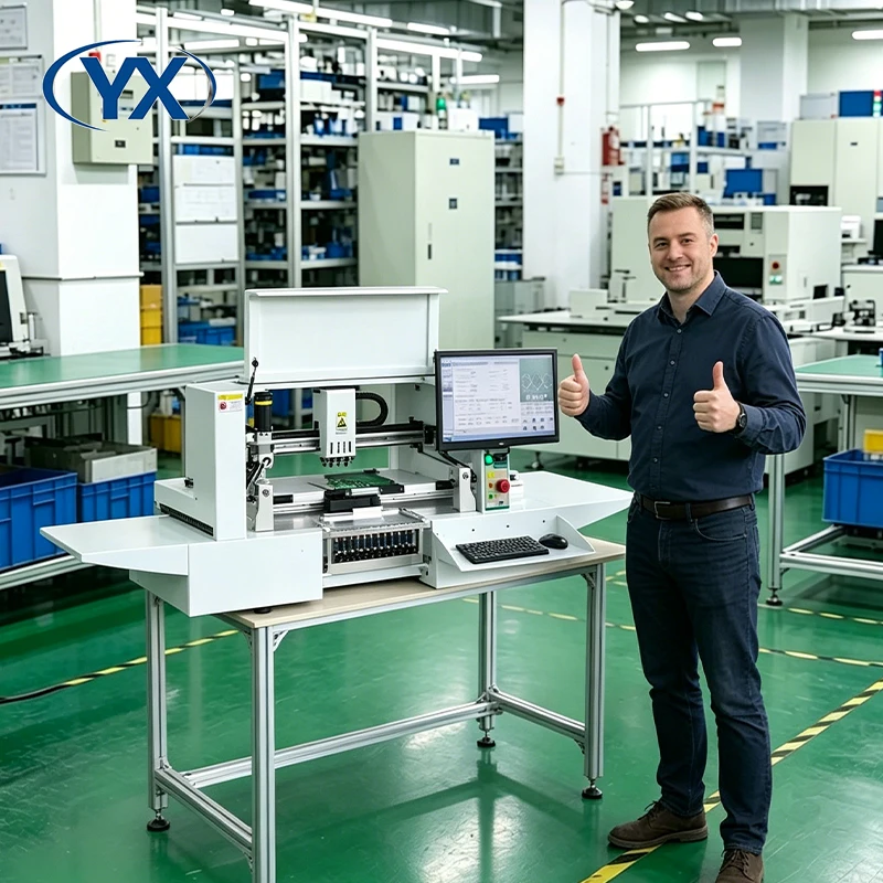 SMT Production Line Pick and Place Machine YX1200 PCB Design Machine in Good Price