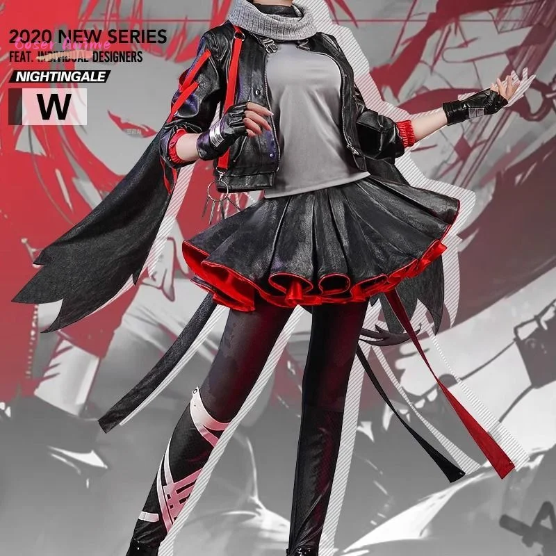 

� � CoserorithsИгра Arknights Theresa ‌ Косплей Костюм Униформа Хэллоуин для женщин и мужчин Карнавальный реквизит