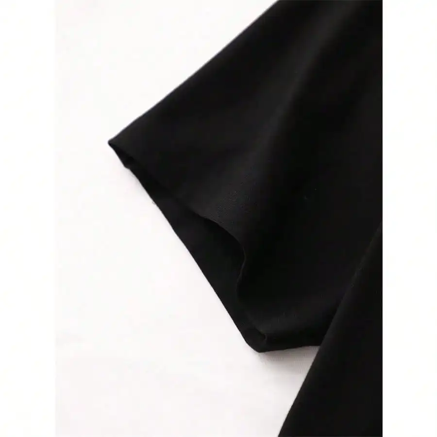 Camiseta feminina casual para conscientização do câncer de mama – estampa geométrica de coração rosa, blusa elástica macia de manga curta com gola redonda