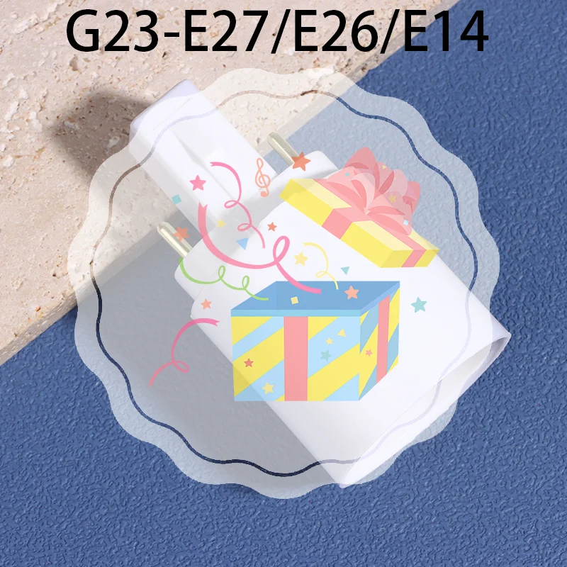 

1Pc G23 To E27 E26 E14 Base Socket LED Halogen Light Bulb Lamp Adapter Holder Converter Bulb Holder Adapter Bulb Holder