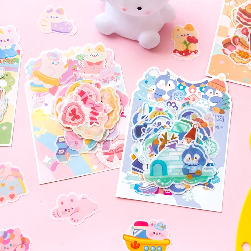 12packs/LOT Mengjie Big Collection series cute lovely sticker