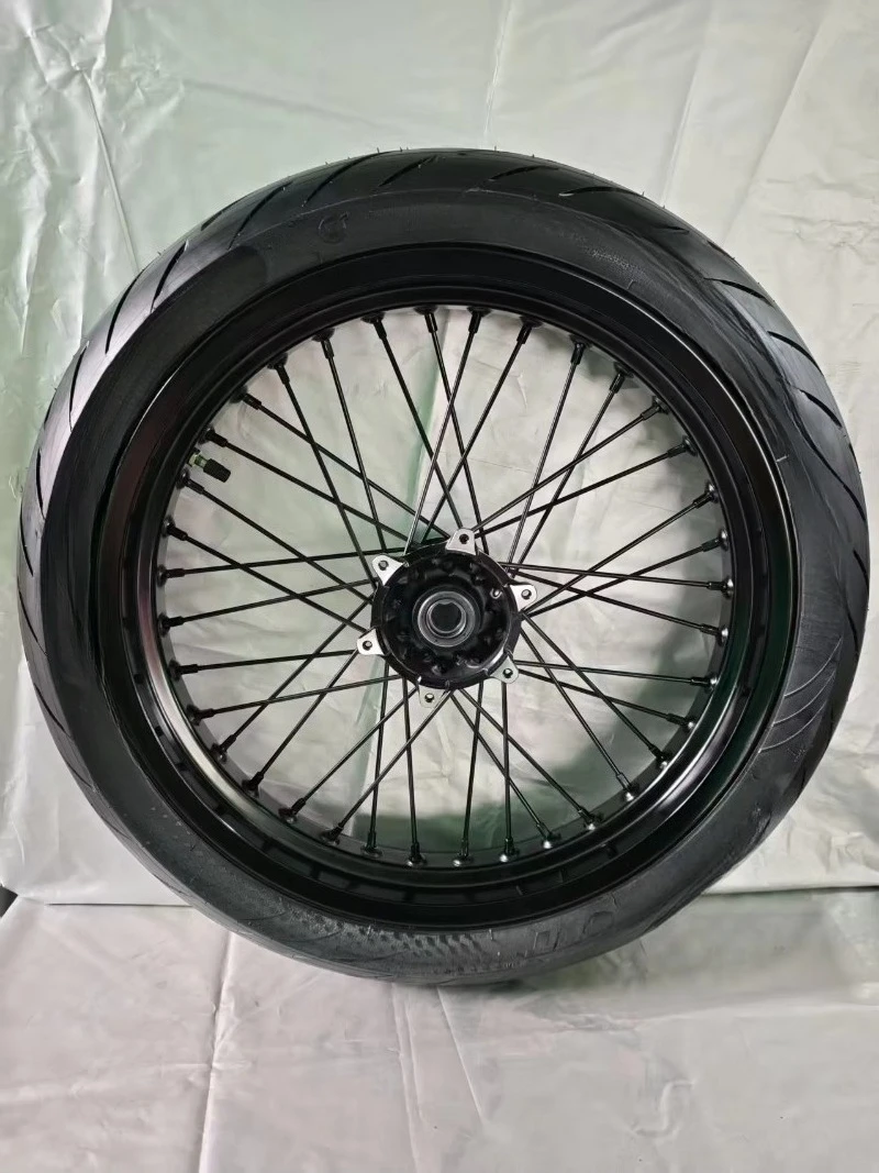 Brand New Aluminum Alloy Wheel Hub Off-Road Wheel Set Kit for Surron Ultra Bee With Sliding Tires