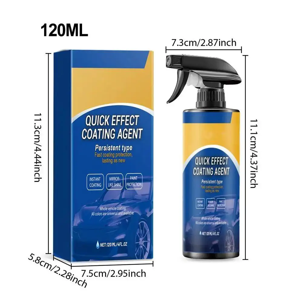 1/3PCS Car Coating Spray Quick Effect Coating Spray Coating Agent Spray High Protection Quick Car Scratch Remover For Vehicles