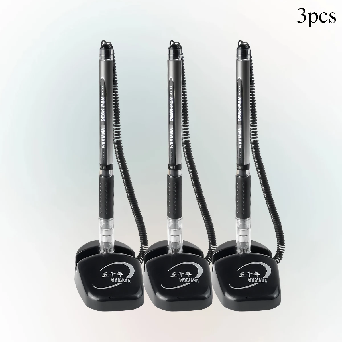 WQN-3/6/12PCS Premium Ballpoint Pens Smooth Writing For Business And Office Use Black Ink Suitable For Banks Hotels And Office
