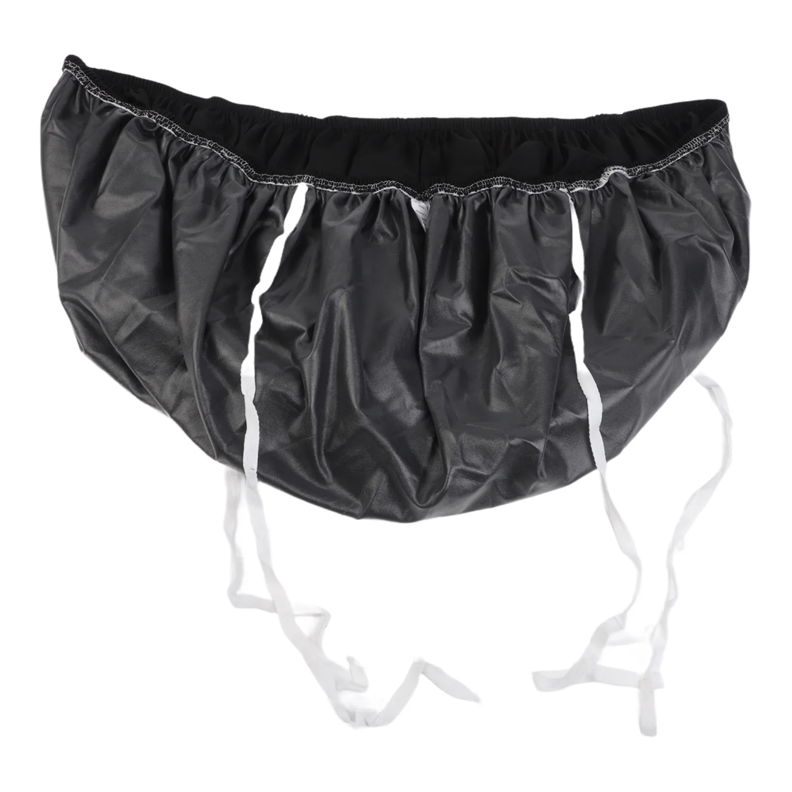 

Stretchy Round Tablecloth with No Slip Elastic Edge Fitted Table Cover for Dining and Event Use Offering Protection