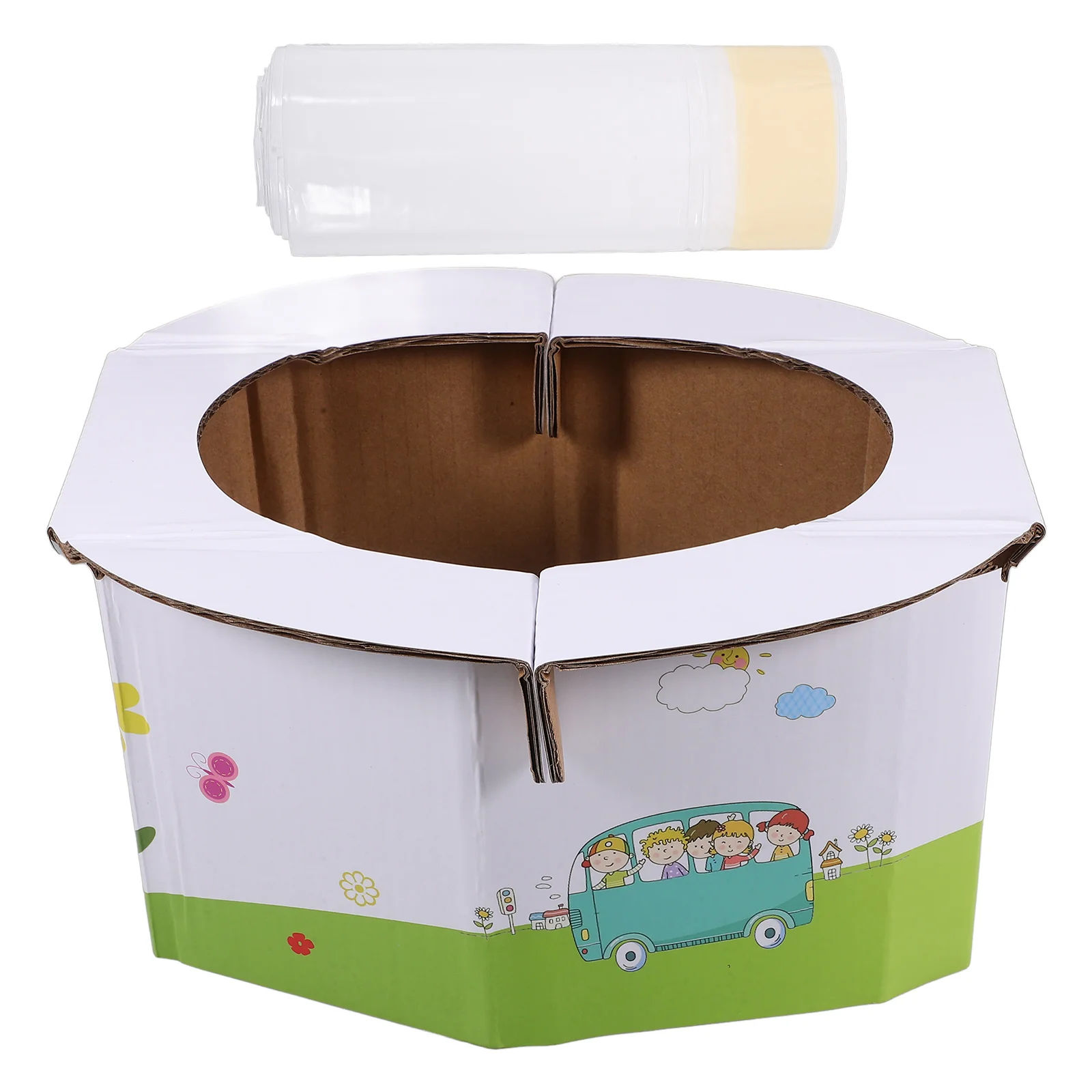 Draagbare peuterpotje stoel opvouwbare compacte reispotje voor kinderen baby auto thuis lichtgewicht gemakkelijk te dragen training toiletbril cadeau