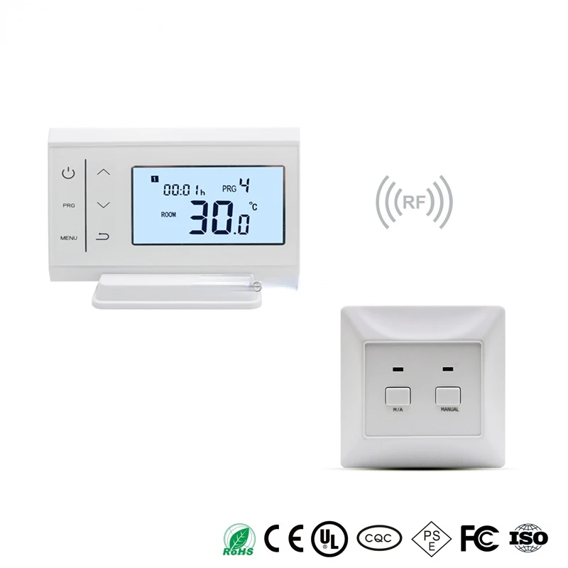 Programmable Wireless RF Thermostat Wifi for Combi Boiler and Underfloor Heating