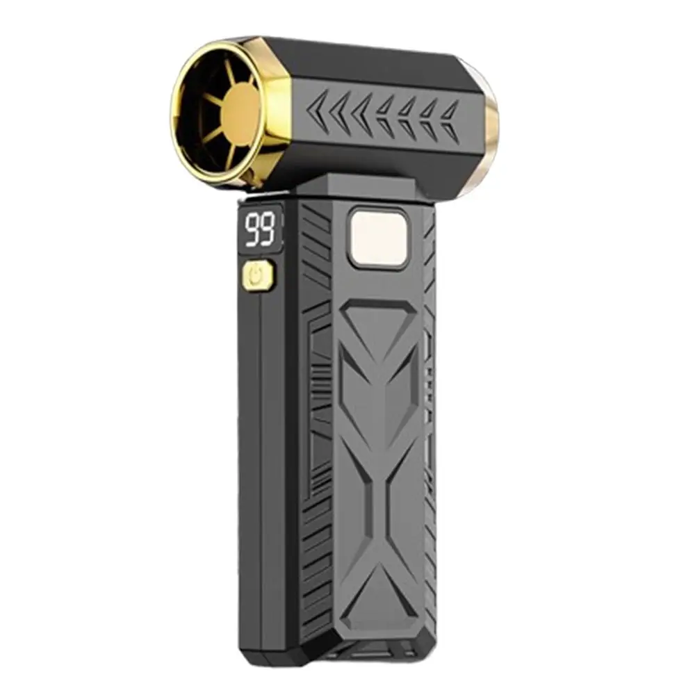 100000 دورة في الدقيقة مروحة نفاثة توربو صغيرة تهب/شفط 6 تروس قابل للتعديل منفاخ هواء قوي شاشة ديجيتال المحمولة فراغ منظف الغبار