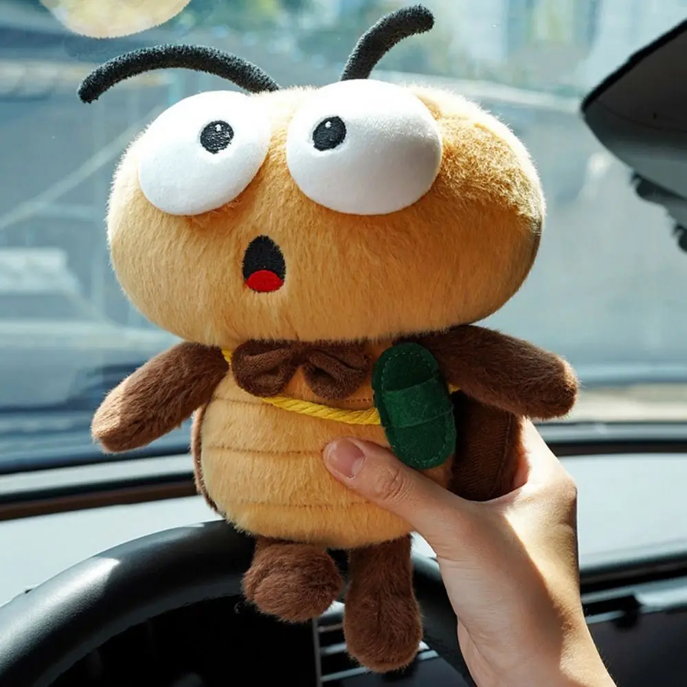 

Новинка, имитация таракана, игрушки, мягкий пушистый таракан, чучело, милая кукла-таракан 21 см, домашний декор