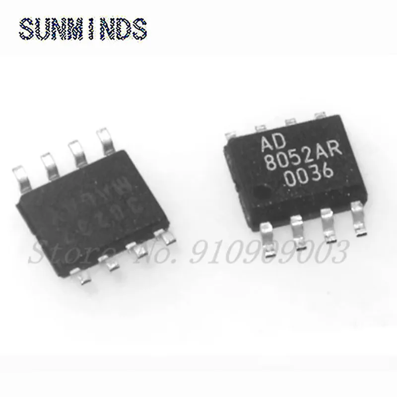 10pcs AD8052AR SOP-8 AD8052ARZ SOP8 AD8052 SOP Operational Amplifier