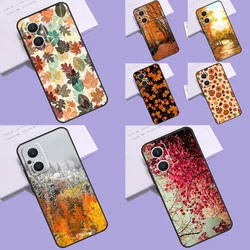 Fall Autumn Winter Art Case For OPPO Reno 8 Lite 4 5 6 7 Reno 10 Pro 8T 4Z 5Z Find X2 X3 Lite Neo X6 X5 Pro Cover