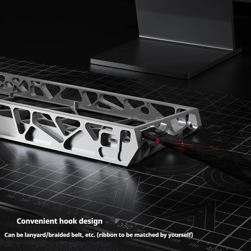 Obudowa klawiatury Holy60 Wooting 60HE GH60 Hollow Aluminum Keyboard Shell 60% Układ klawiszy dla Mad 60he Win60 GT60 Gaming Keyboard — zdjęcie produktu 3