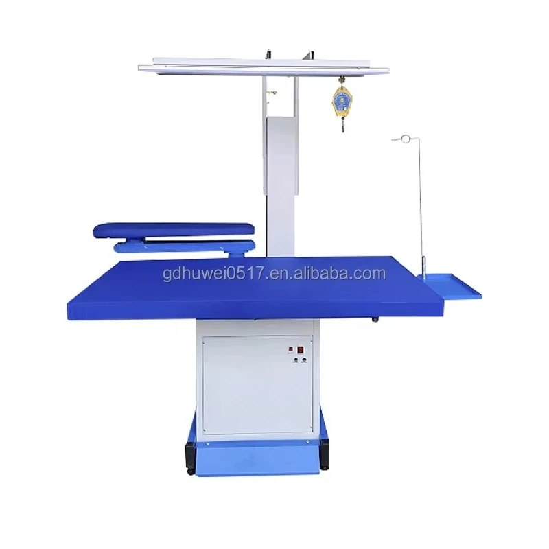 

Fully Automatic Vacuum Ironing Table with Electric Heating Single/Dual-Arm, High-Power Suction for Industrial and Laundry Use