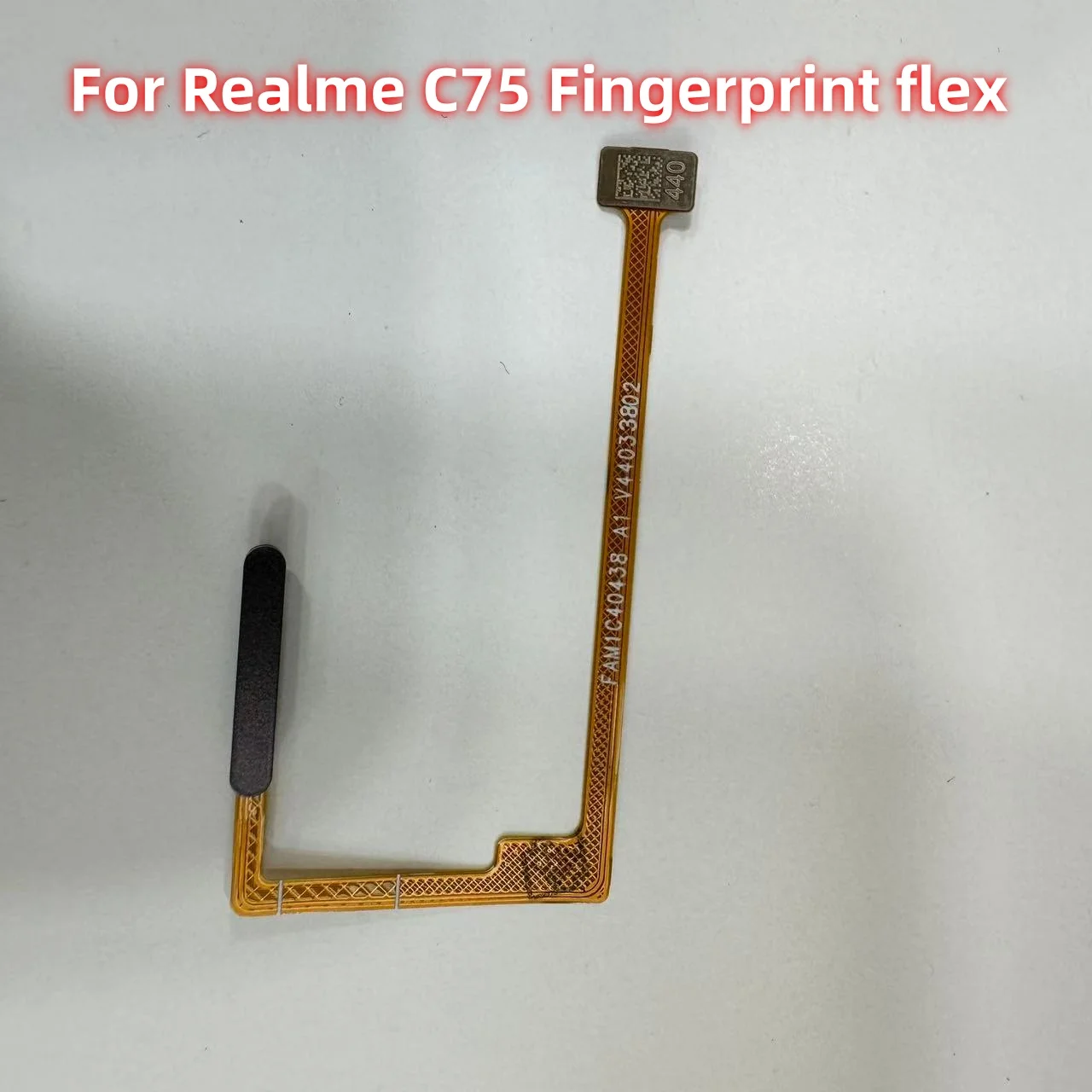

Гибкий кабель отпечатков пальцев для Realme c75, кнопка питания, датчик отпечатков пальцев, гибкий кабель с инструментами, запасные части