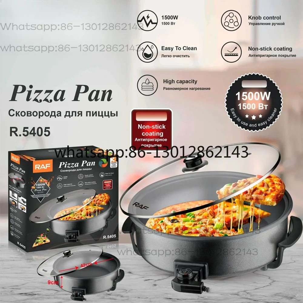European standard household multi-functional pizza machine multi-functional integrated electric wok electric heating pot