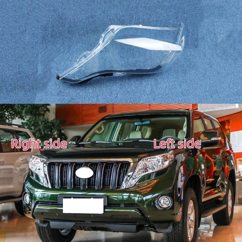

For Toyota Prado 2014 2015 2016 Car Headlight Shell Headlamp Lens Cover Replace Lamp Shade Headlamp Glass